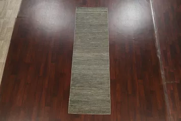 Abstract Contemporary Gabbeh Kashkoli Oriental Runner Rug 3x10