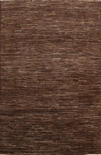 Abstract Modern Gabbeh Kashkoli Oriental Area Rug 4x6