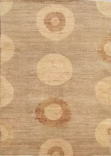 Contemporary Gabbeh Kashkoli Oriental Area Rug 4x6