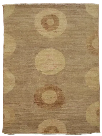 Contemporary Gabbeh Kashkoli Oriental Area Rug 4x6