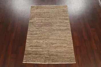 Abstract Contemporary Gabbeh Kashkoli Area Rug 4x6