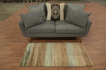 Contemporary Gabbeh Kashkoli Oriental Runner Rug 2x5