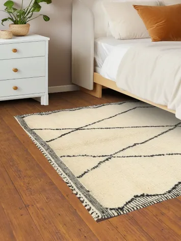 Trellis Moroccan Oriental Area Rug 5x8