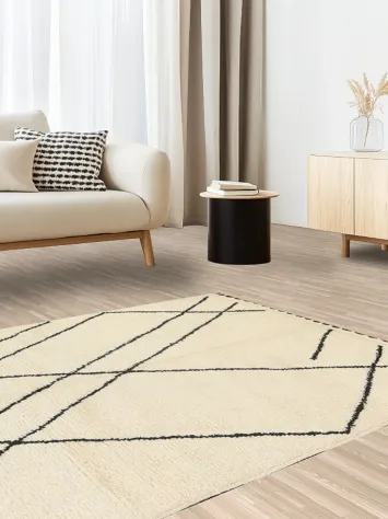 Trellis Moroccan Oriental Area Rug 5x8