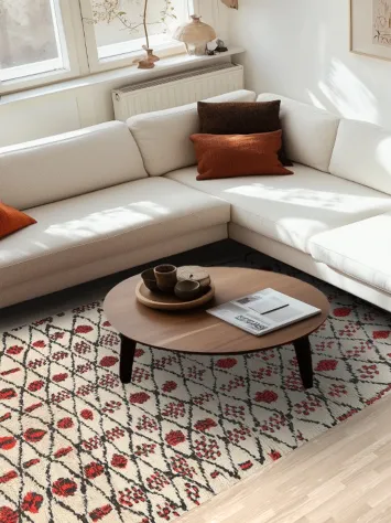 Tribal Moroccan Oriental Area Rug 6x12