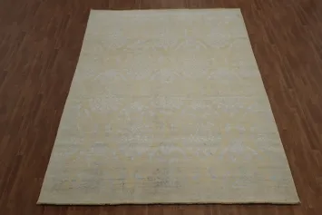 Luxurious Versace Area Rug 9x12 in Soft Nude Tones for Living Spaces