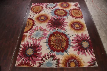 Floral Area Rug 10x13