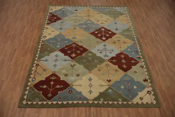 Intricate Earth Tones Floral Large Area Rug 10x13 Masterpiece