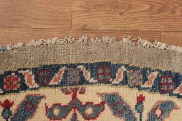 Wool Geometric Kazak Round Rug 5x5