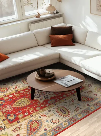 Floral Kazak Oriental Area Rug 7x10