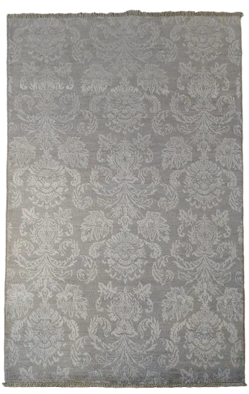 Vegetable Dye All-Over Abstract Oriental Area Rug 4x6