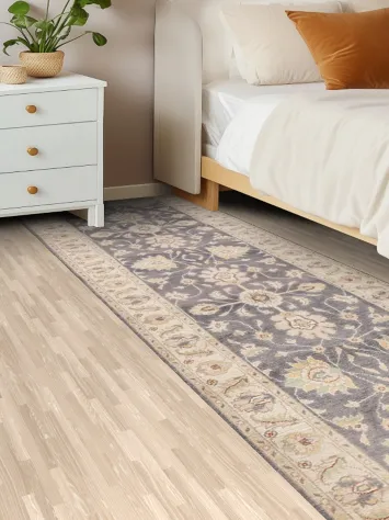 Vegetable Dye Floral Ziegler Oriental Runner Rug 3x10