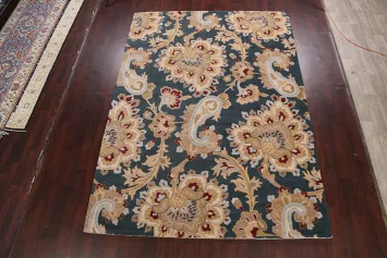Floral Area Rug 8x11