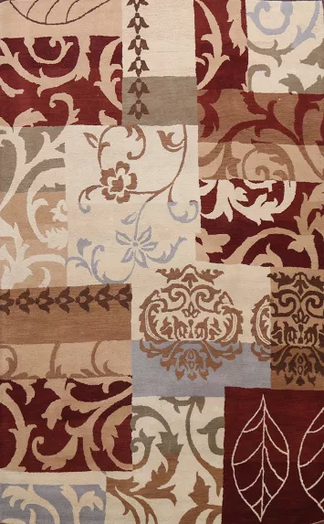 Abstract Area Rug 8x11