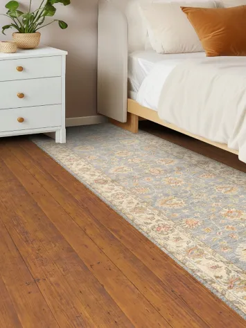 Vegetable Dye Peshawar Chobi Oriental Runner Rug 3x10