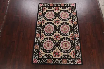 Floral Area Rug 5x8