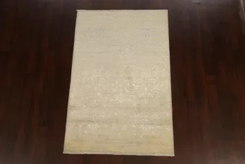 Vegetable Dye Art & Craft Oriental Area Rug 4x6