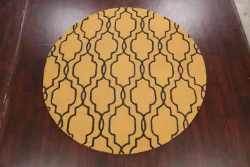 Trellis Round Rug 8x8