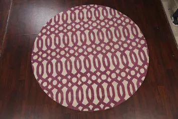 Trelis Round Rug 8x8