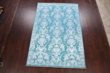 All-Over Floral Art & Craft Oriental Area Rug 6x9