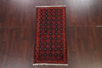 All-Over Geometric Balouch Oriental Area Rug 3x6