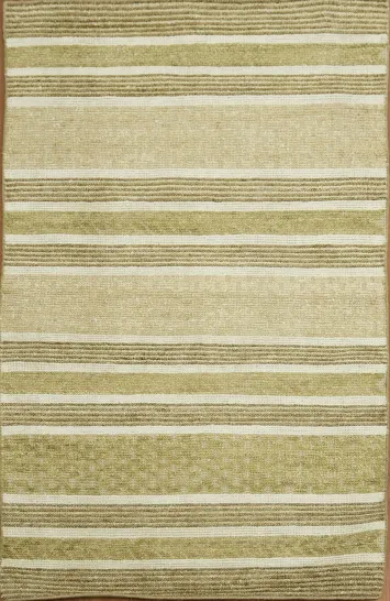 Stripe Contemporary Abstract Oriental Area Rug 4x6
