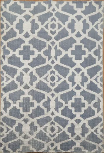 All-Over Abstract Oriental Area Rug 4x7