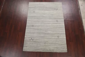 Tribal Gabbeh Oriental Area Rug 5x8