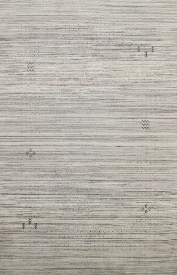 Tribal Gabbeh Oriental Area Rug 5x8