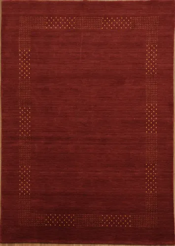 Contemporary Gabbeh Oriental Area Rug 6x8