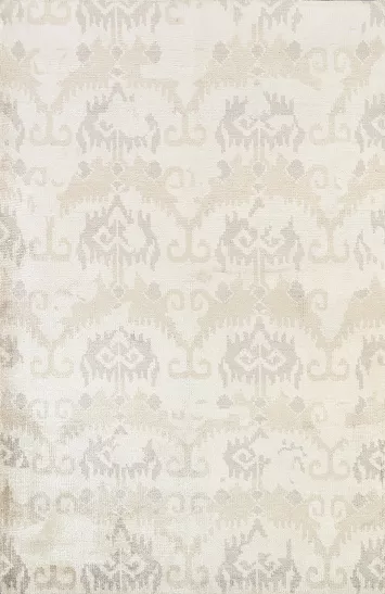 Contemporary Abstract Oriental Area Rug 5x8