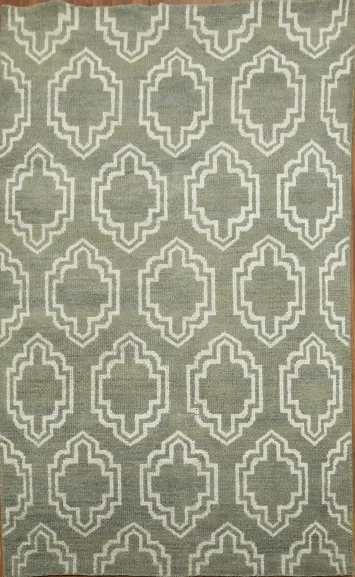 All-Over Abstract Oriental Area Rug 5x8