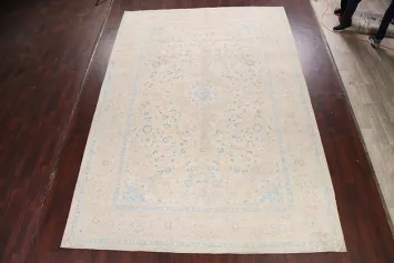 Floral Kashan Persian Area Rug 10x13
