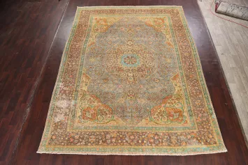 Floral Tabriz Persian Area Rug 10x12