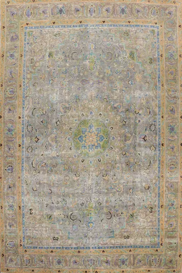 Floral Kashmar Persian Area Rug 9x12