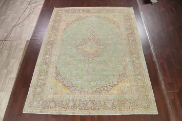 Floral Kashan Persian Area Rug 10x13