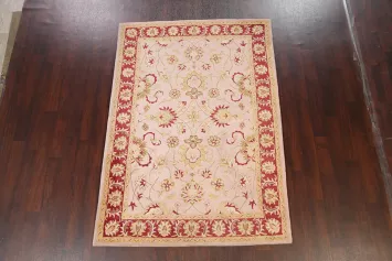 Hand-Tufted Floral Area Rug 5x8