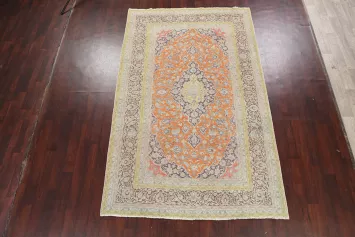 Floral Kashan Persian Area Rug 6x10