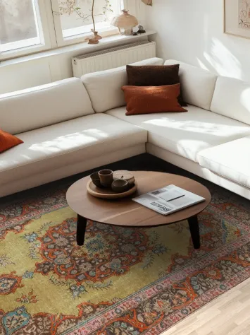 Floral Tabriz Persian Area Rug 6x10