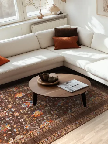 100% Vegetable Dye Ziegler Oriental Area Rug 7x10