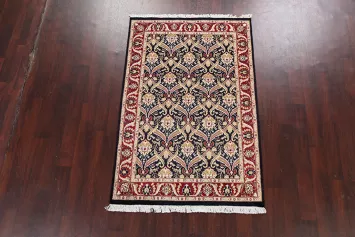 100% Vegetable Dye Tabriz Oriental Area Rug 4x6
