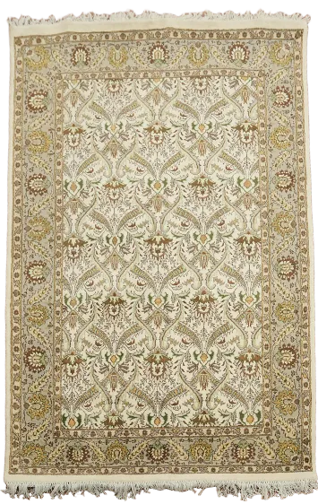 100% Vegetable Dye Tabriz Oriental Area Rug 4x6