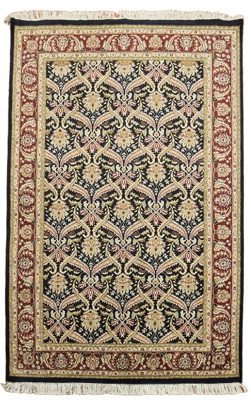 100% Vegetable Dye Tabriz Oriental Area Rug 5x7