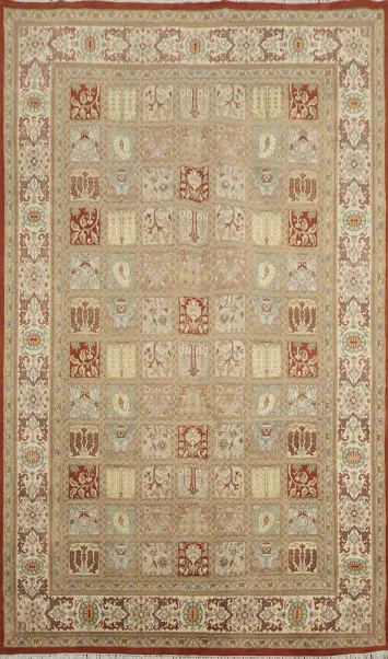 Garden Design Tabriz Vegetable Dye Area Rug 6x9