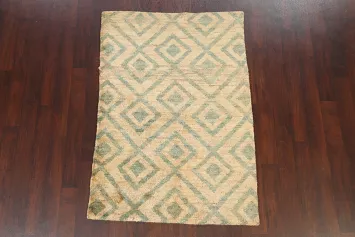 Tribal Contemporary Oriental Area Rug 4x6