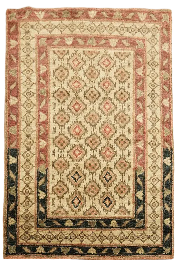Geometric Contemporary Oriental Area Rug 6x8