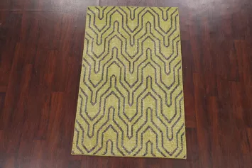 All-Over Vintage Style Distressed Area Rug 4x6