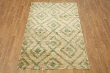 Geometric Moroccan Oriental Area Rug 4x6