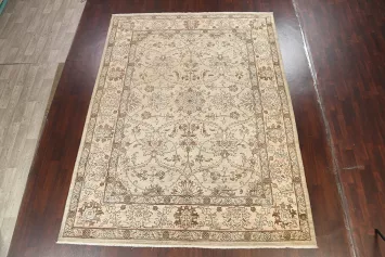Vegetable Dye Floral Ziegler Oriental Area Rug 9x12