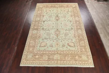 Floral Ziegler Oriental Area Rug 9x13